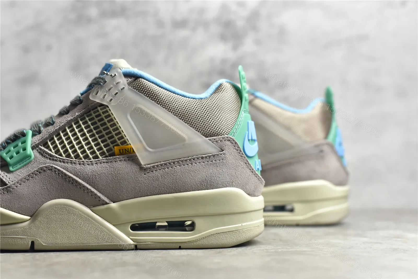View 5 of Air Jordan 4 Retro 30th Anniversary Union La x Taupe Haze Reps
