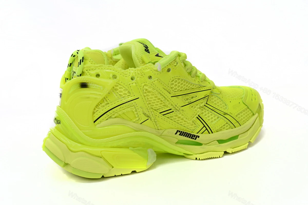 View 8 of Balenciaga Runner Fluorescent Green 677402 W3RB4 7510