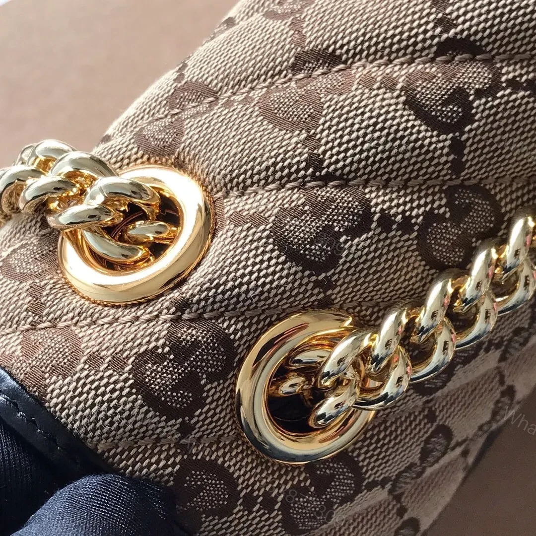 View 6 of Gucci GG Marmont GG Shoulder Bag Small