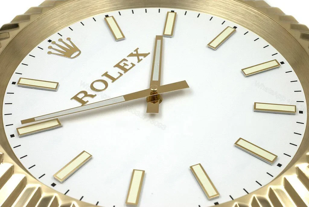 View 4 of ROLEX WALL CLOCK – WIMBLEDON OYSTER DATEJUST GOLD