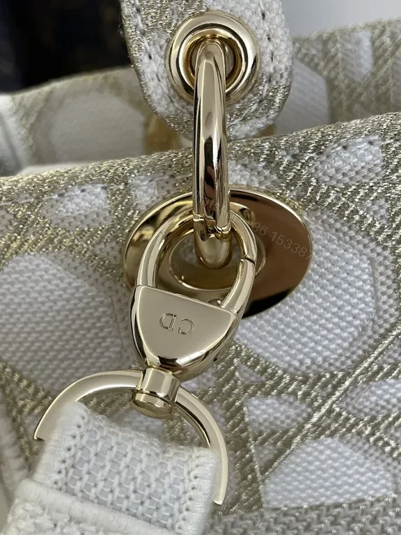 View 9 of Chic Mini Tote - Signature Dior Letters, Compact Luxury Bag
