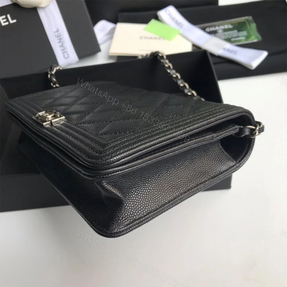 View 3 of Chanel BOY CHANEL Wallet On Chain