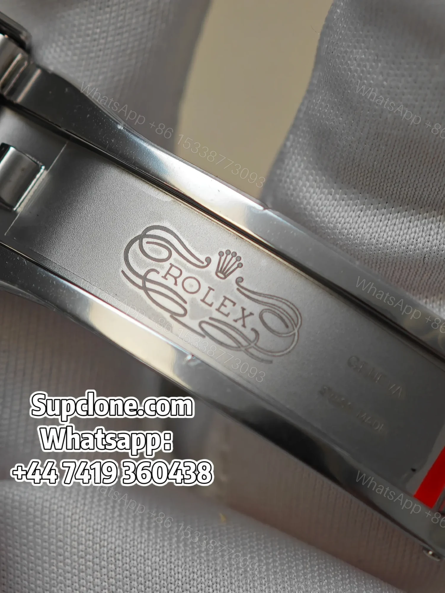 View 14 of Rolex Daytona Super Clone M126506-0002 Ice Blue Diamond Dial 4131 Movement