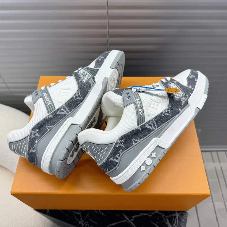 View 3 of Patterned LV Luxe Sneaker: All-Day Comfort, Luxury Style