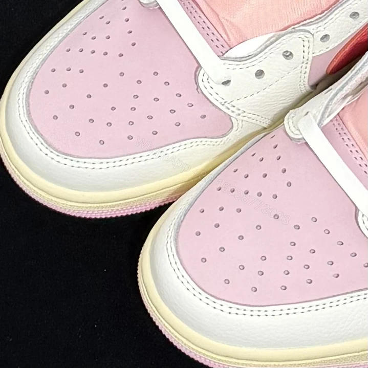 View 5 of Travis Scott x Air Jordan 1 Tropical Pink Reps