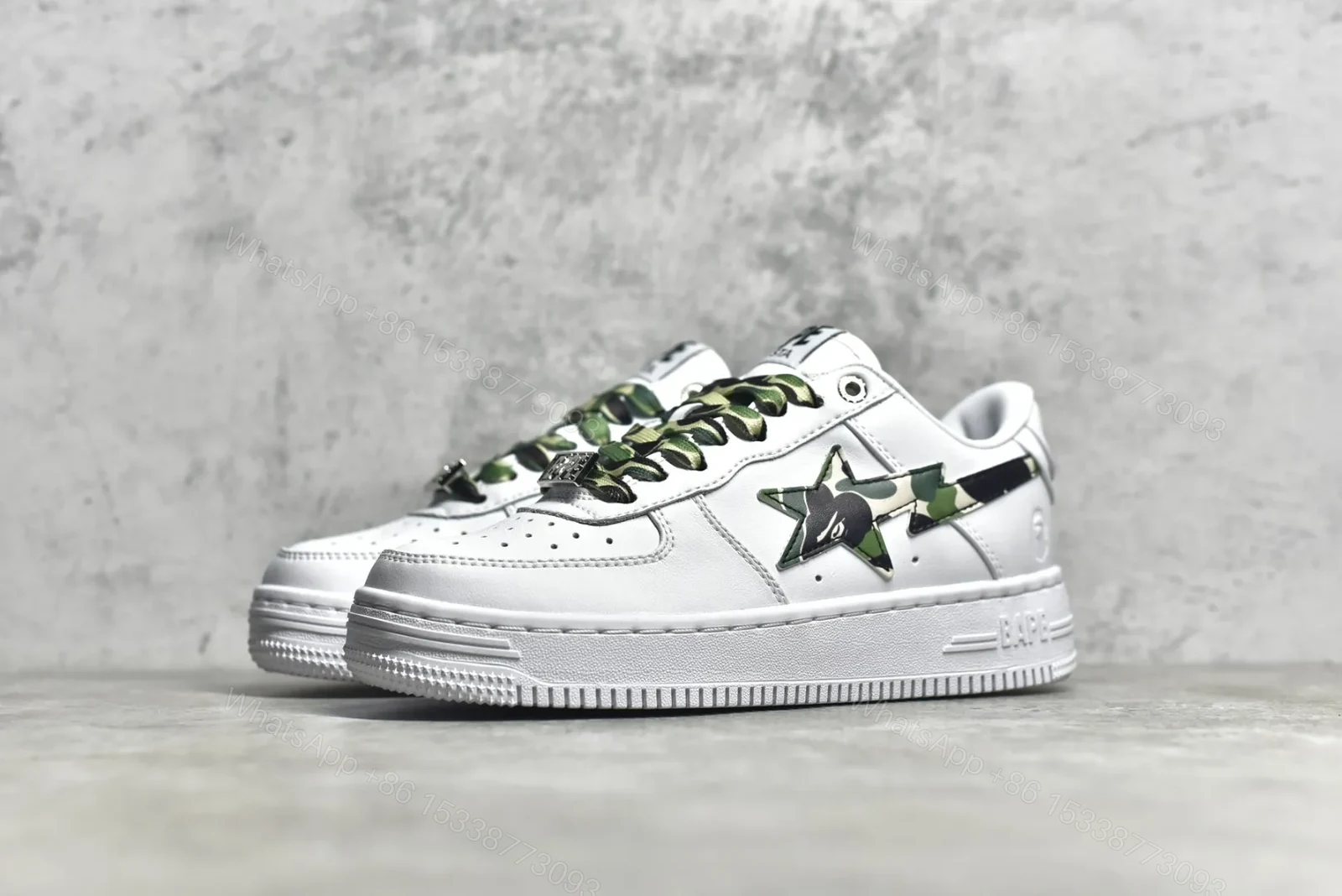 View 9 of BapeSta Green Camo Reps