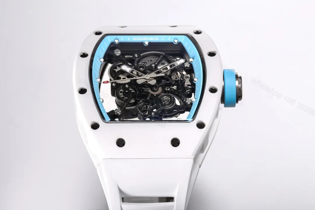 View 6 of RM Factory BBR Richard Mille RM055 White Ceramic Watch
