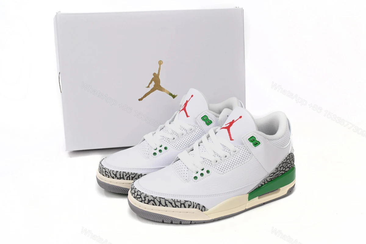Air Jordan 3 Lucky Green CK9646-136 — view 2