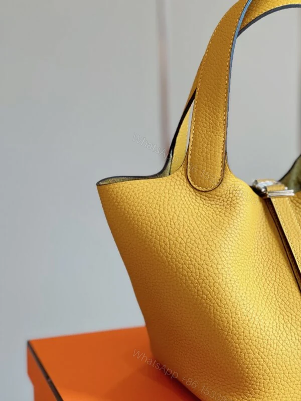 View 4 of Hermes Picotin 18 Yellow Togo leather Gold Hardware