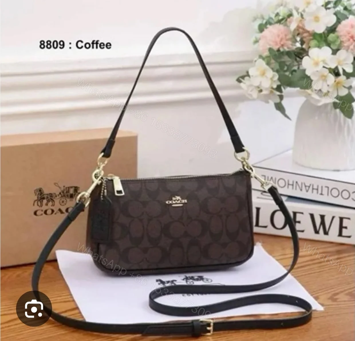 View 8 of FIRST COPY Coach Nolita Shoulder Sling Bag