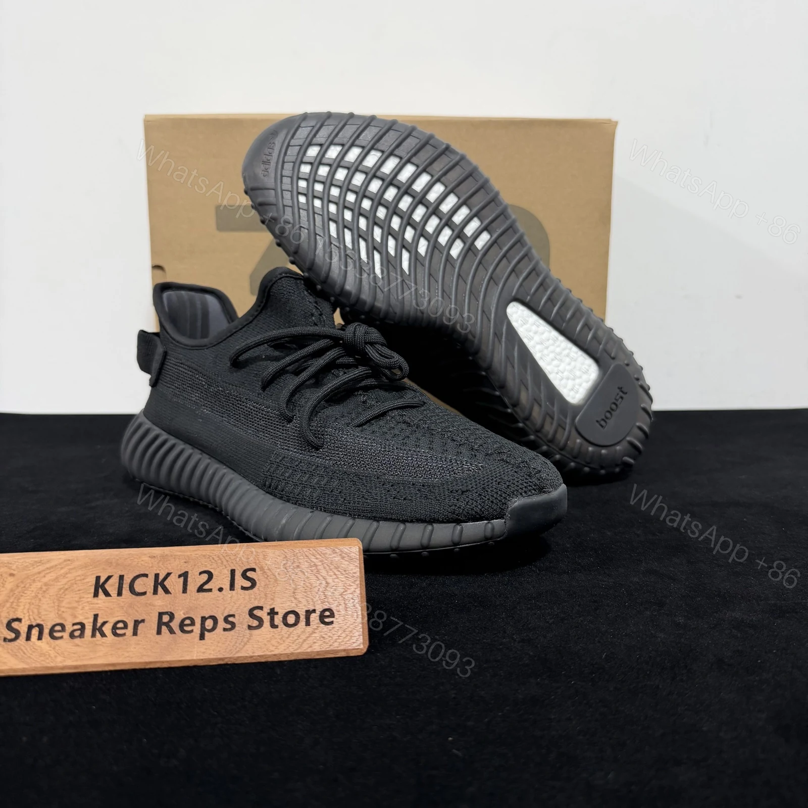 View 3 of Yeezy Boost 350 V2 “Onyx” Reps