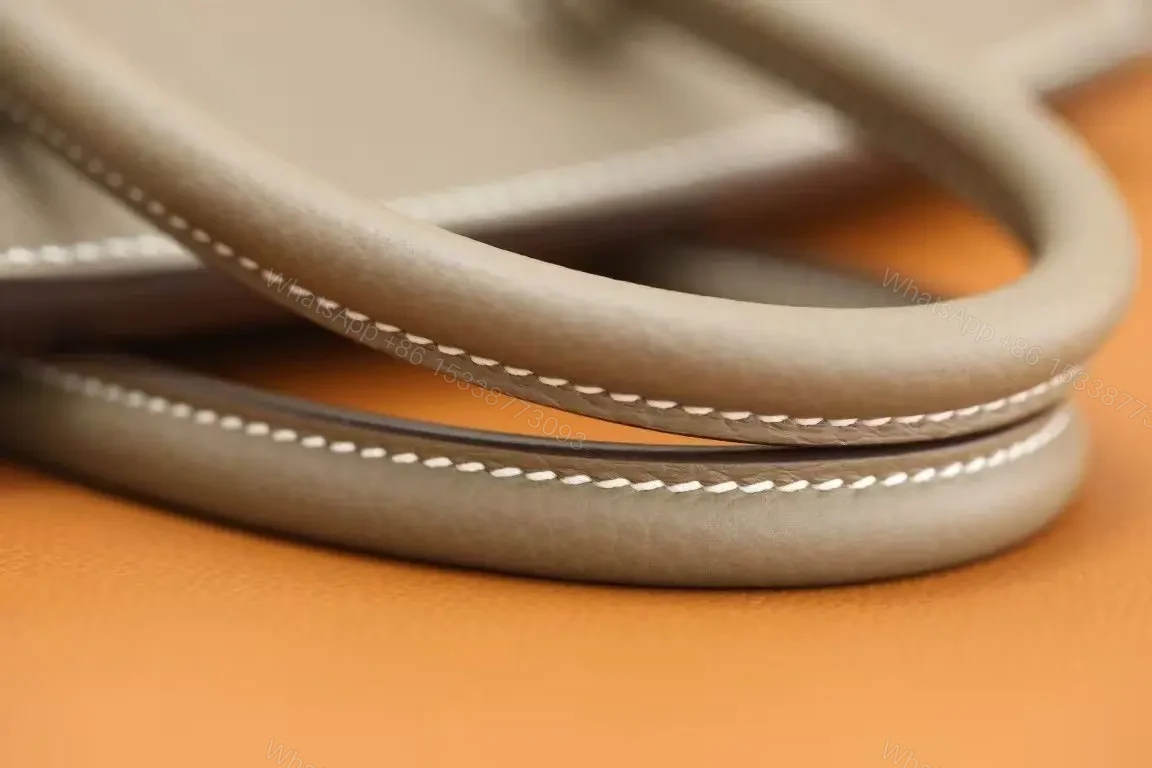 View 6 of HN 30 ETOUPE EPSOM SELLIER GOLD HARDWARE