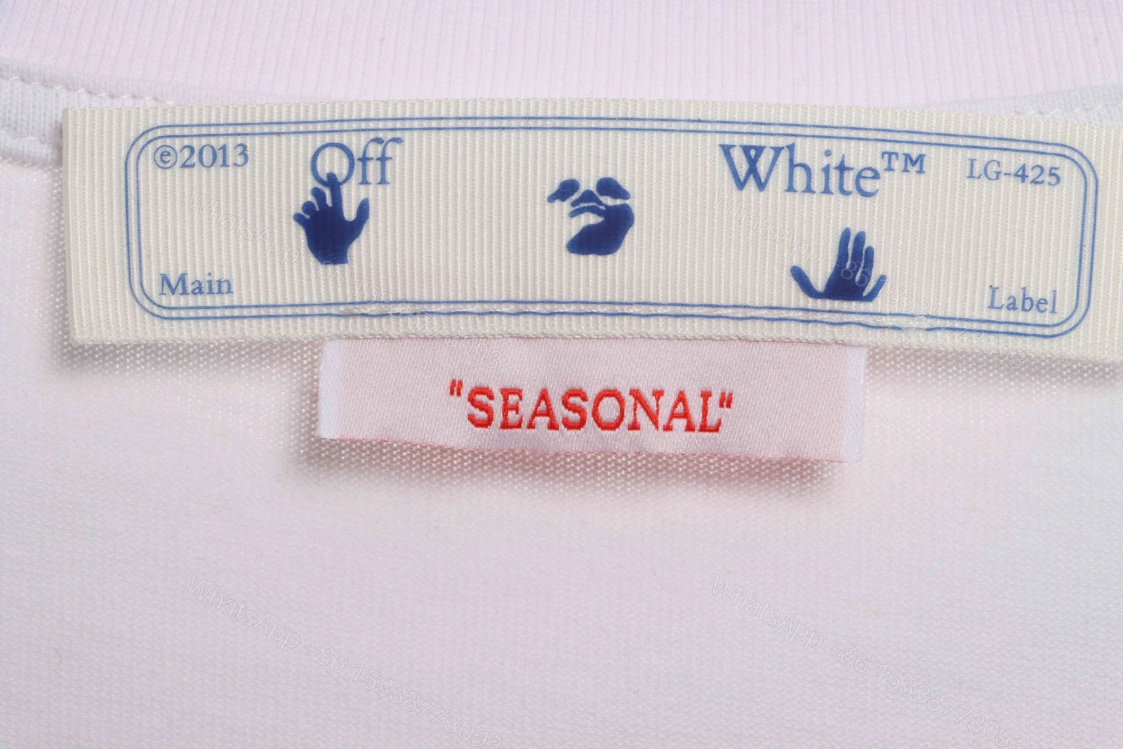 View 9 of Off White Environmental Protection Graffiti T-Shirt