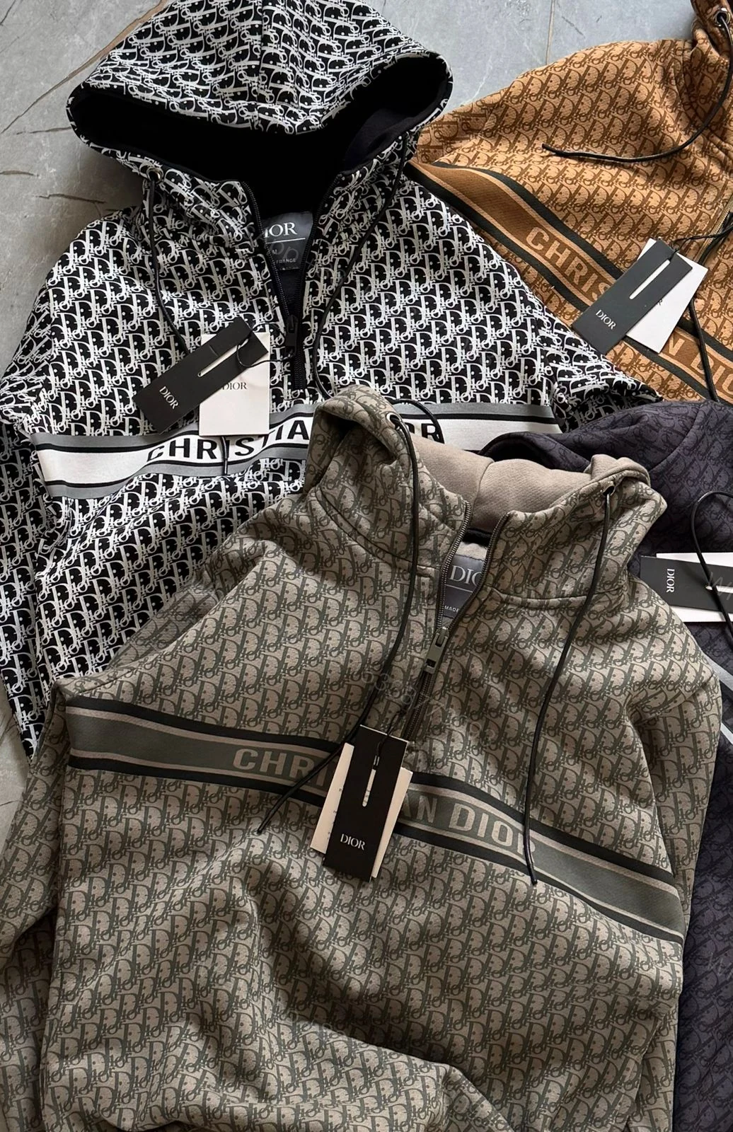 View 6 of FIRST COPY DIOR PREMIUM HOODIE SWEATSHIRT FOR WOMAN