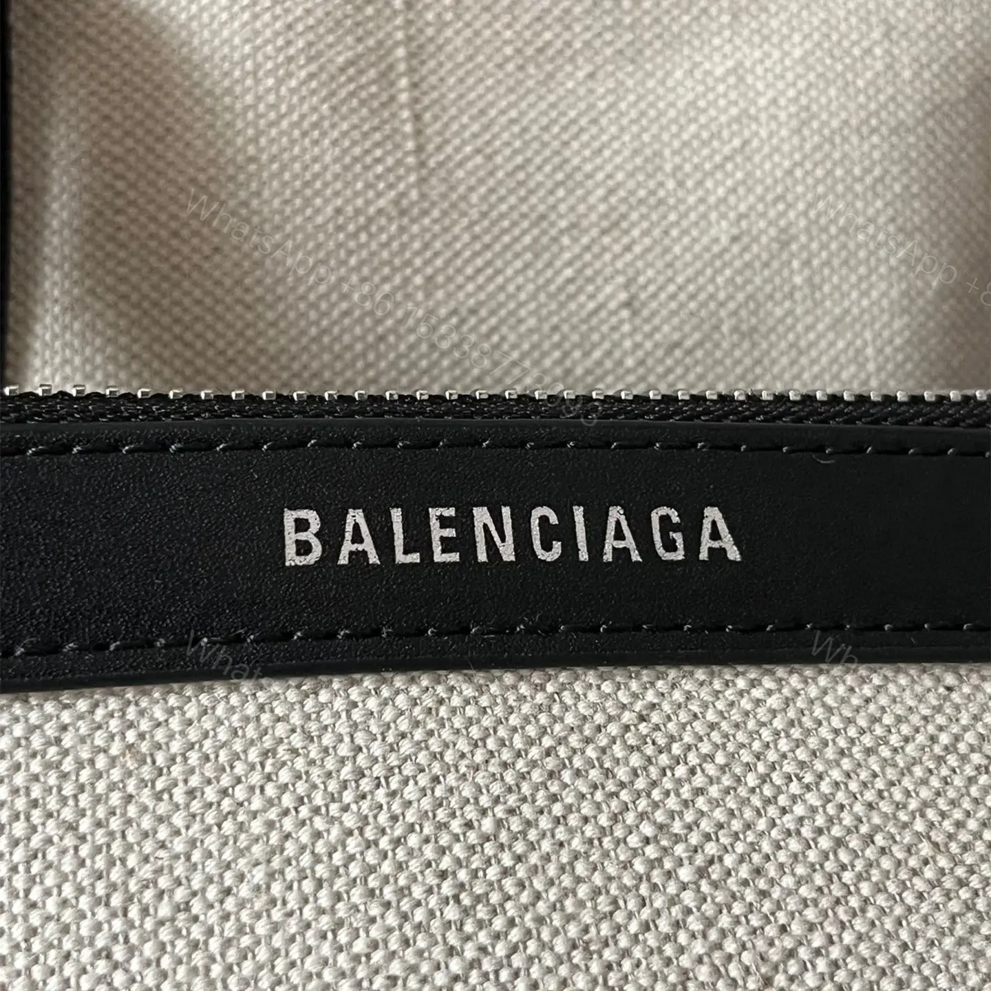 View 11 of 高仿BalenciagaNavyCabas帆布Tote包26CM