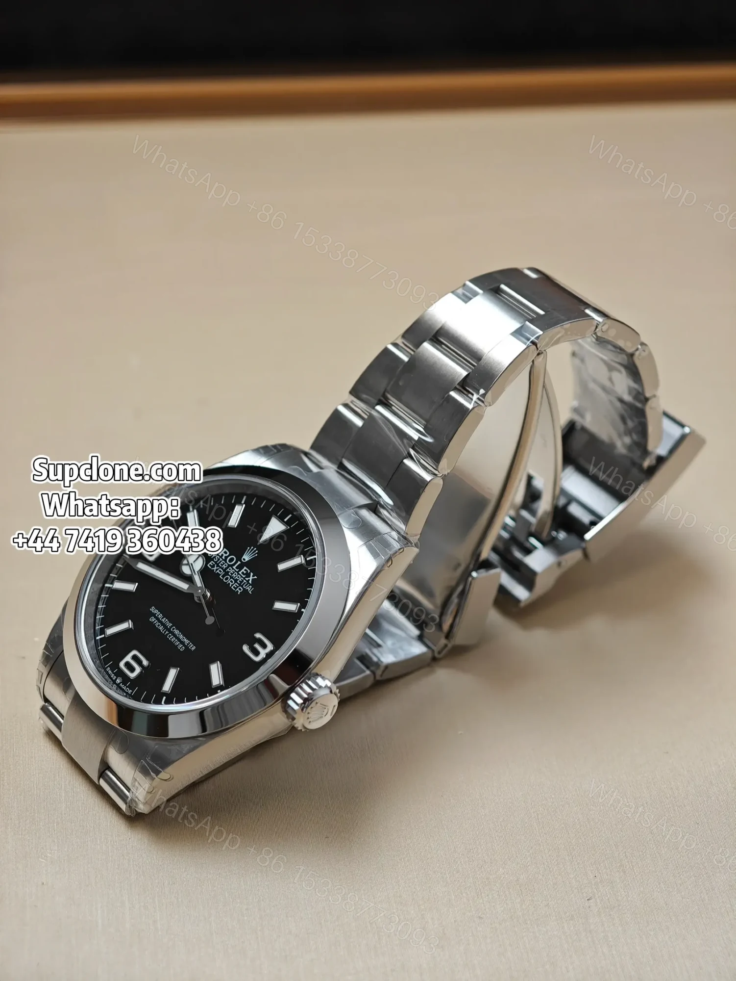 View 5 of Rolex Explorer 40 M224270-0001 Super Clone Black Dial Watch