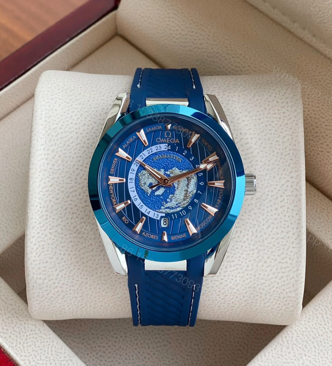 Omega Seamaster Co-Axial Master Chronometer 12Hr Dial Automatic 40MM — view 1