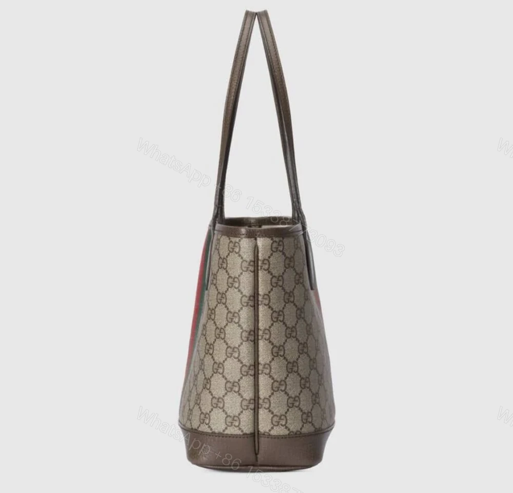 View 4 of Gucci Ophidia Small Tote Bag Beige And Ebony GG 25Cm