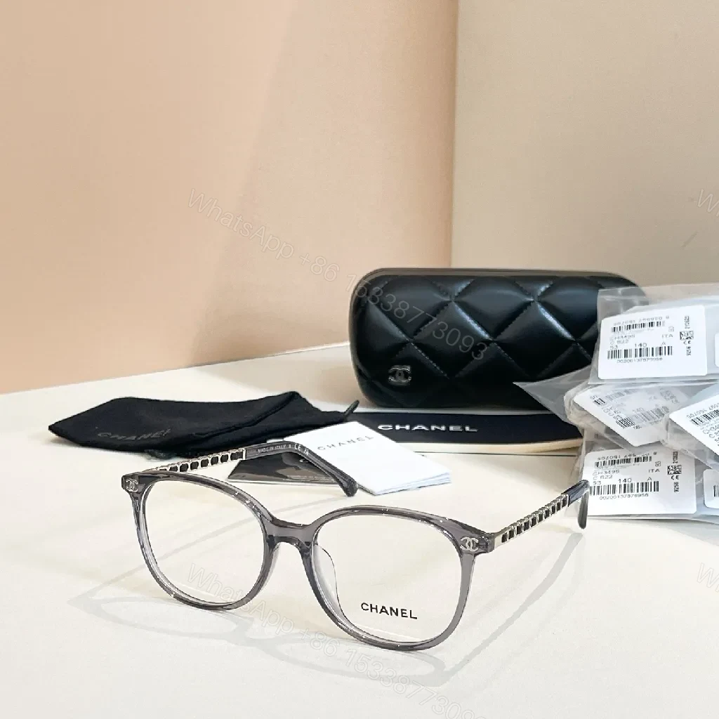 Transparent Tx Eyewear – Modern Luxury, Subtle CC Accents — view 1