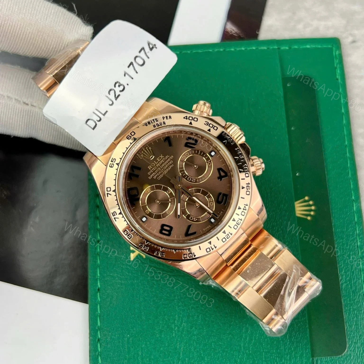 Replica Rolex Cosmograph Daytona Everose Gold 40mm — view 1