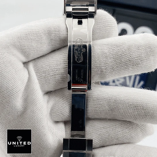 View 13 of Rolex Yacht-Master 116622-0003 Platinum & Rhodium Dial Replica