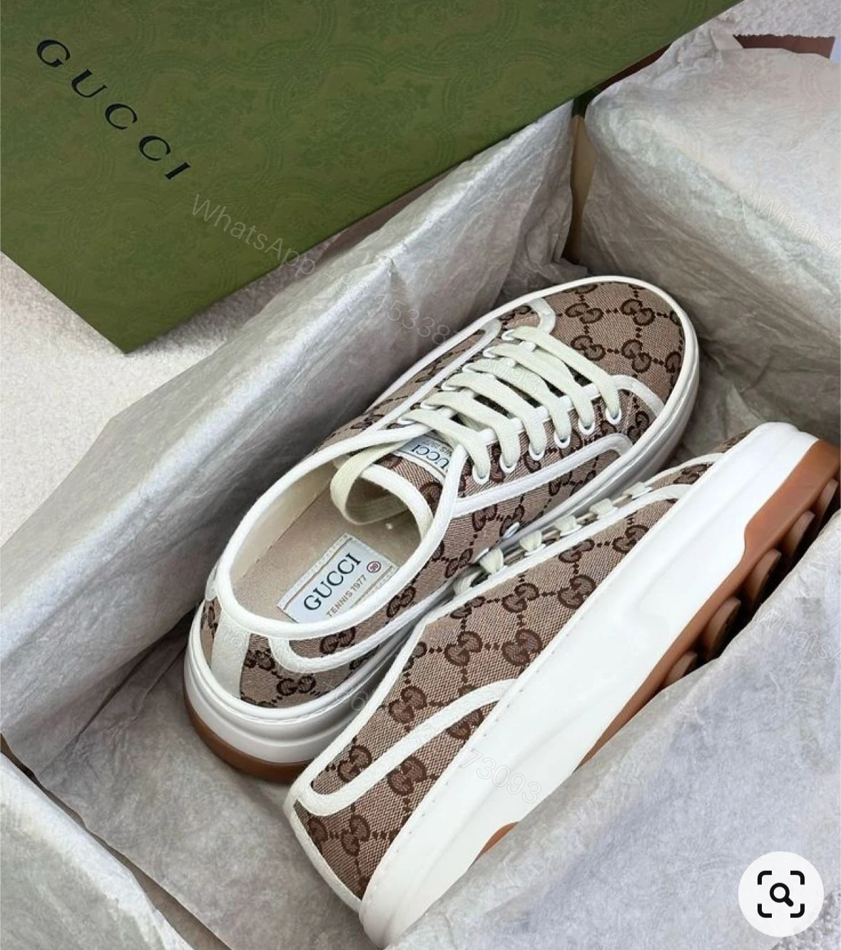View 3 of Buy First Copy Gucci Ace Shoes for Women – Premium Replica