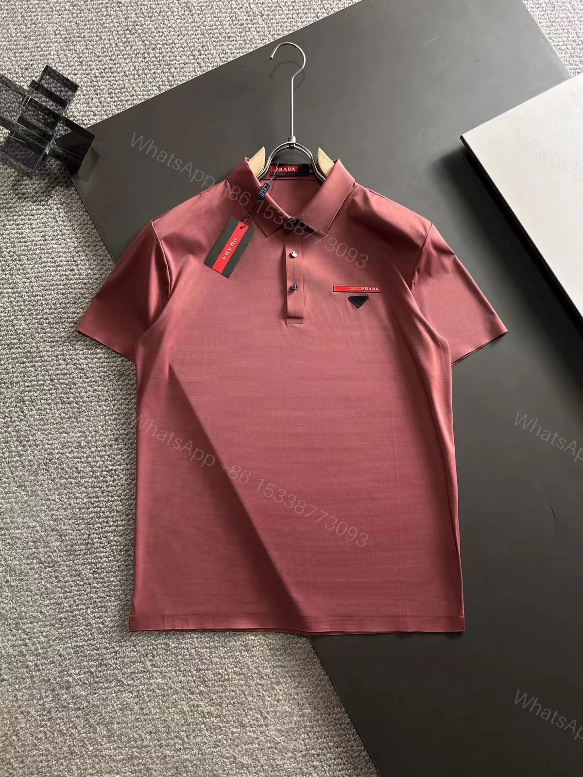 View 5 of FIRST COPY PRADA IMPORTED LYCRA POLOS T-SHIRT