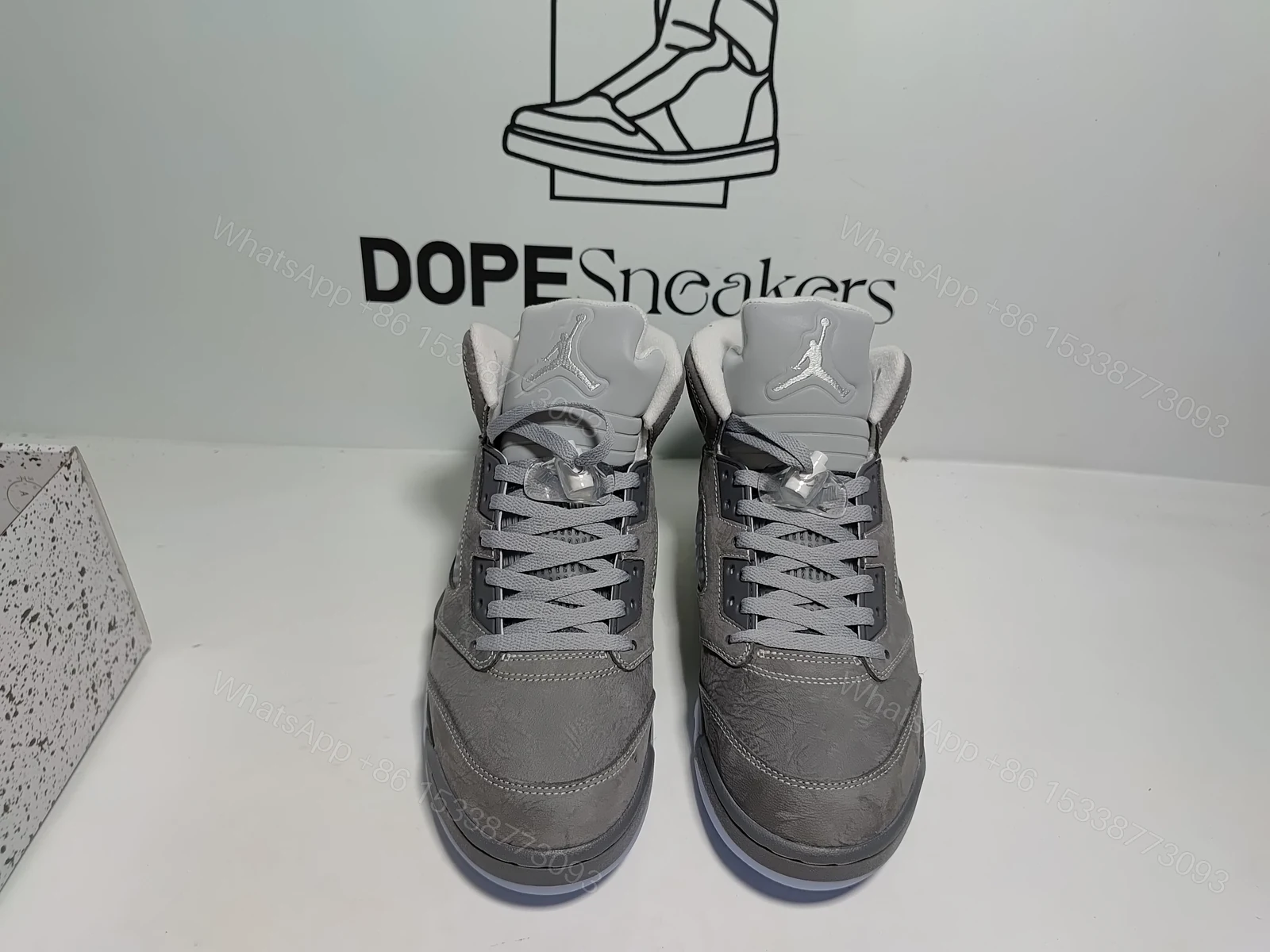 View 8 of Air Jordan 5 Retro 'Wolf Grey' DD0587-002 (2026)