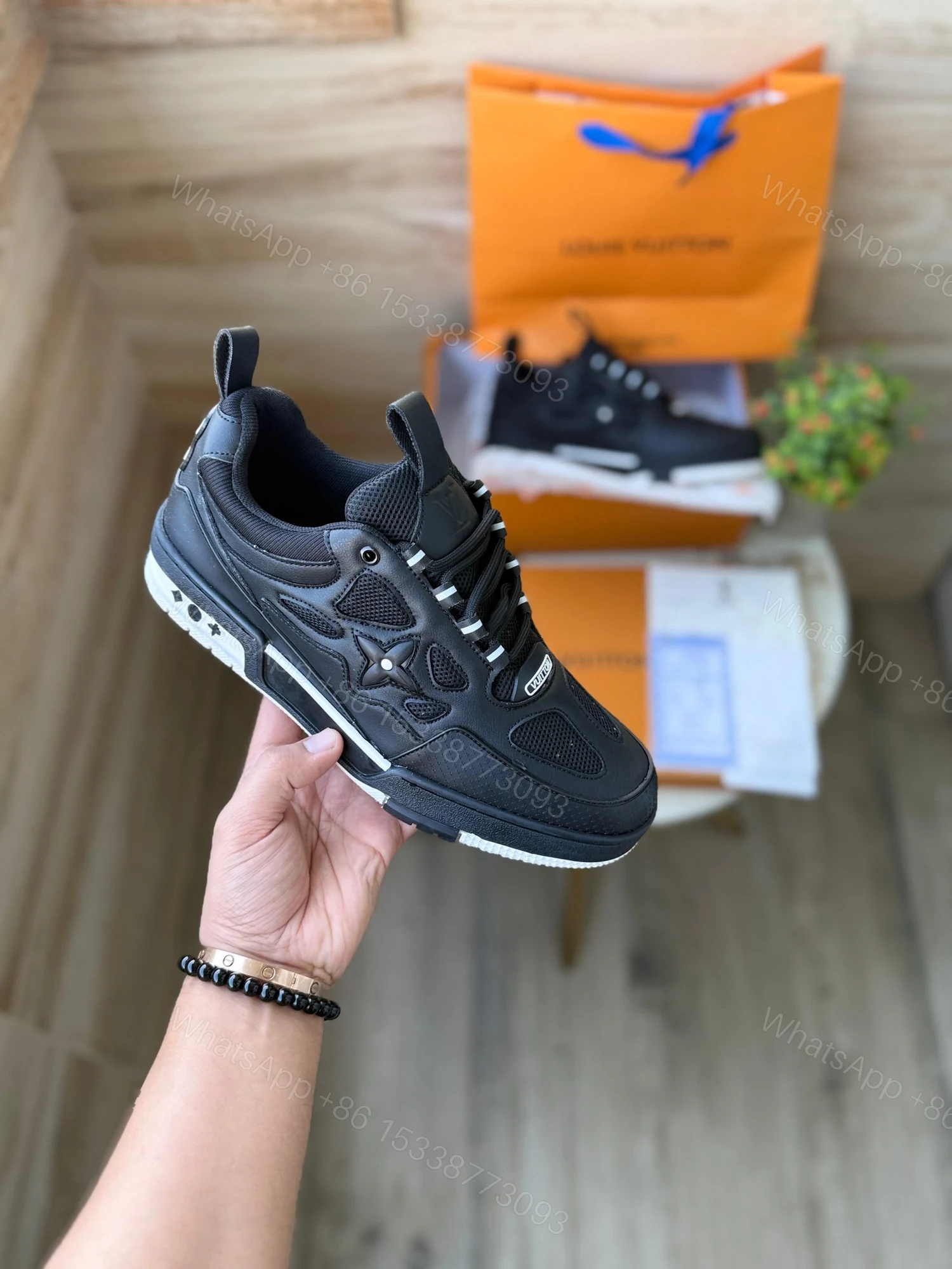 View 4 of FIRST COPY LOUIS VUITTON TRAINER SHOES FOR MEN