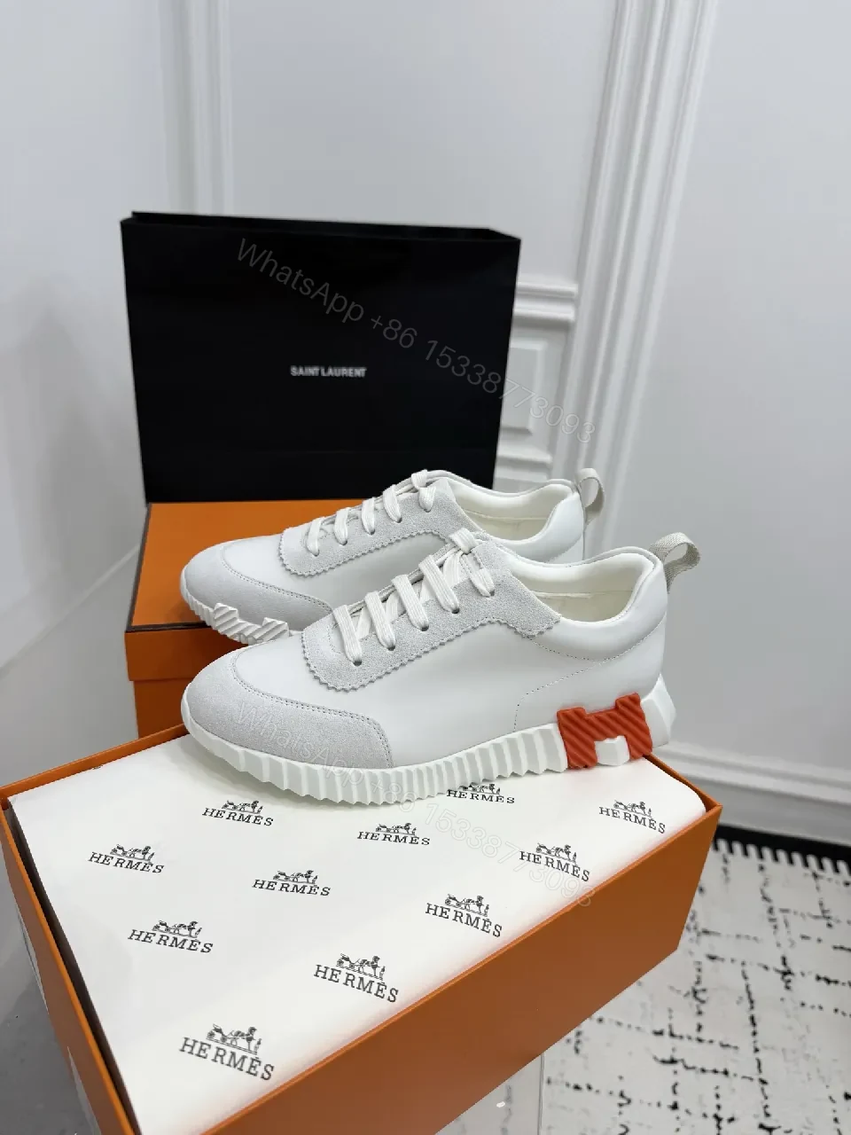 View 5 of Casual Luxe Runner: Modern Texture, Bold Detail Sneaker