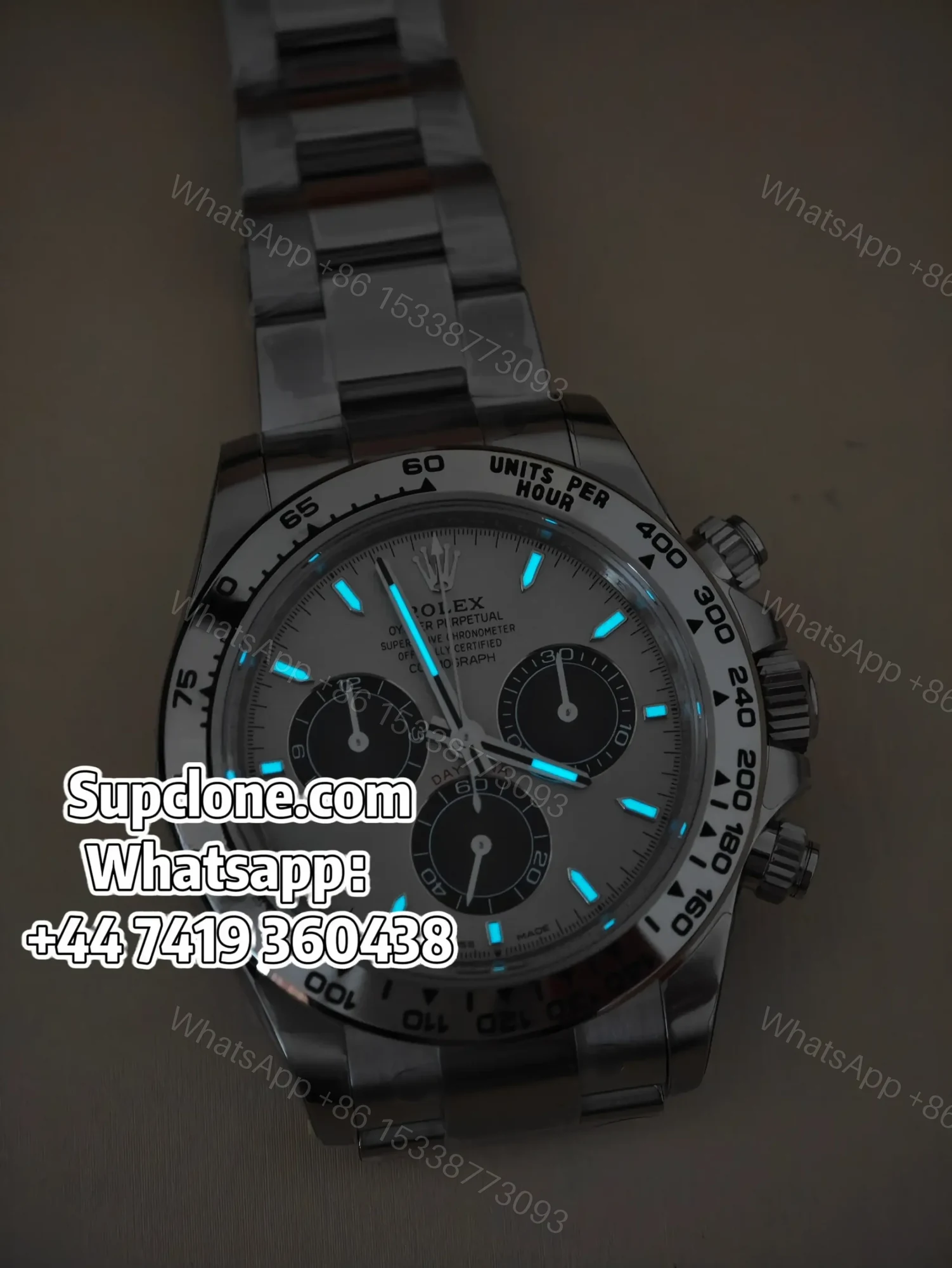 View 4 of Rolex Super Clone Daytona M126509-0003 Silver Dial 4131 Movement