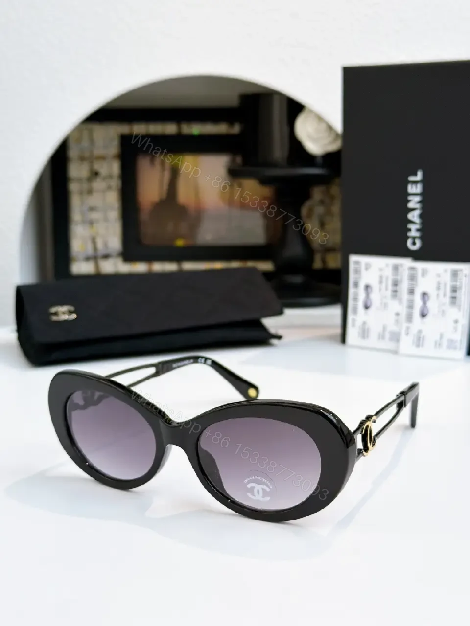 View 10 of Chic Cat-Eye Sunglasses with Premium Polarized Lenses