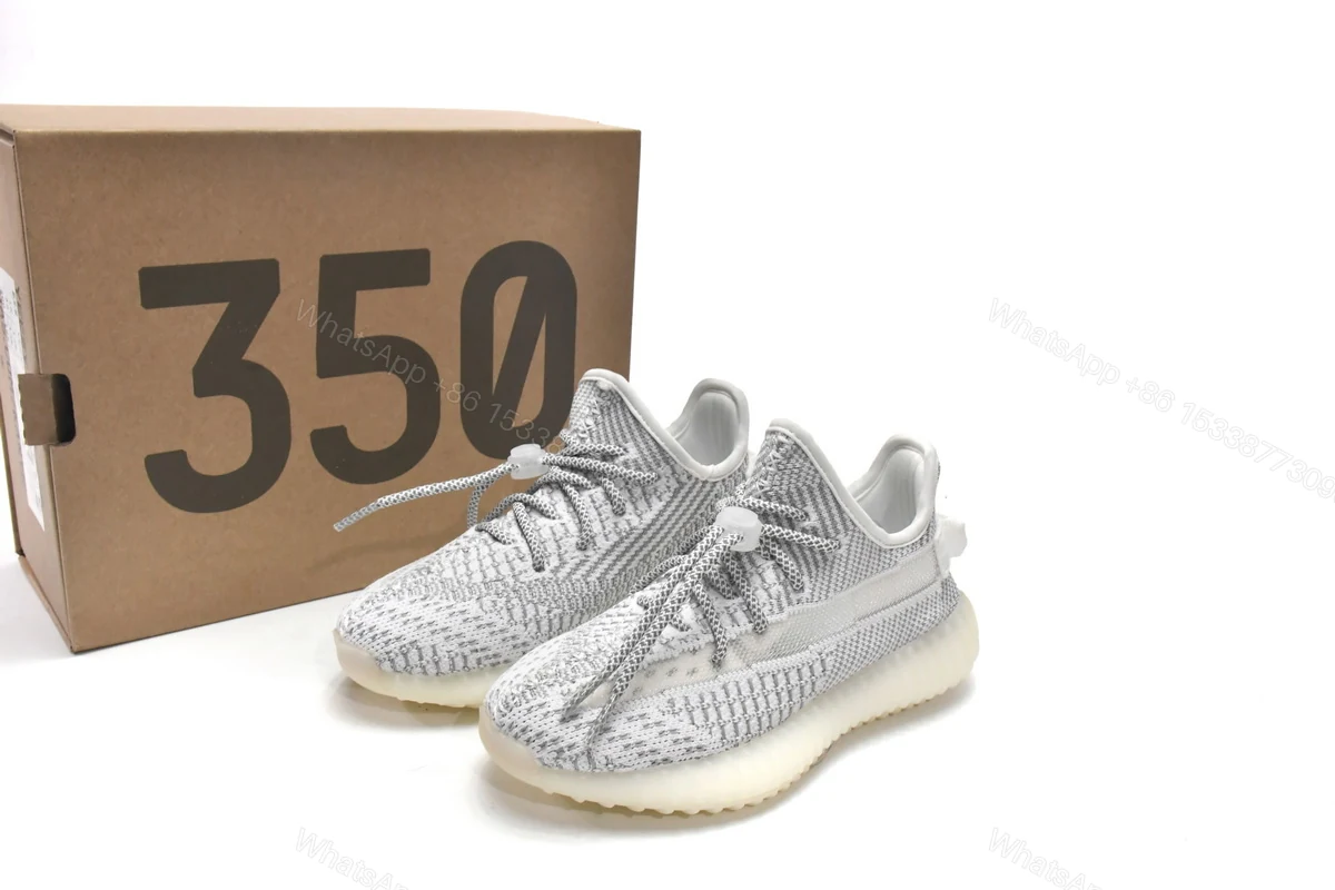 View 3 of Yeezy Boost 350 V2 Static (Non-Reflective) EF2905