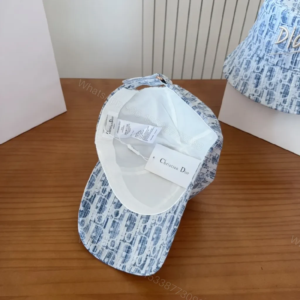 View 2 of Monogram Textured Cap: Luxury Jacquard, Everyday Style