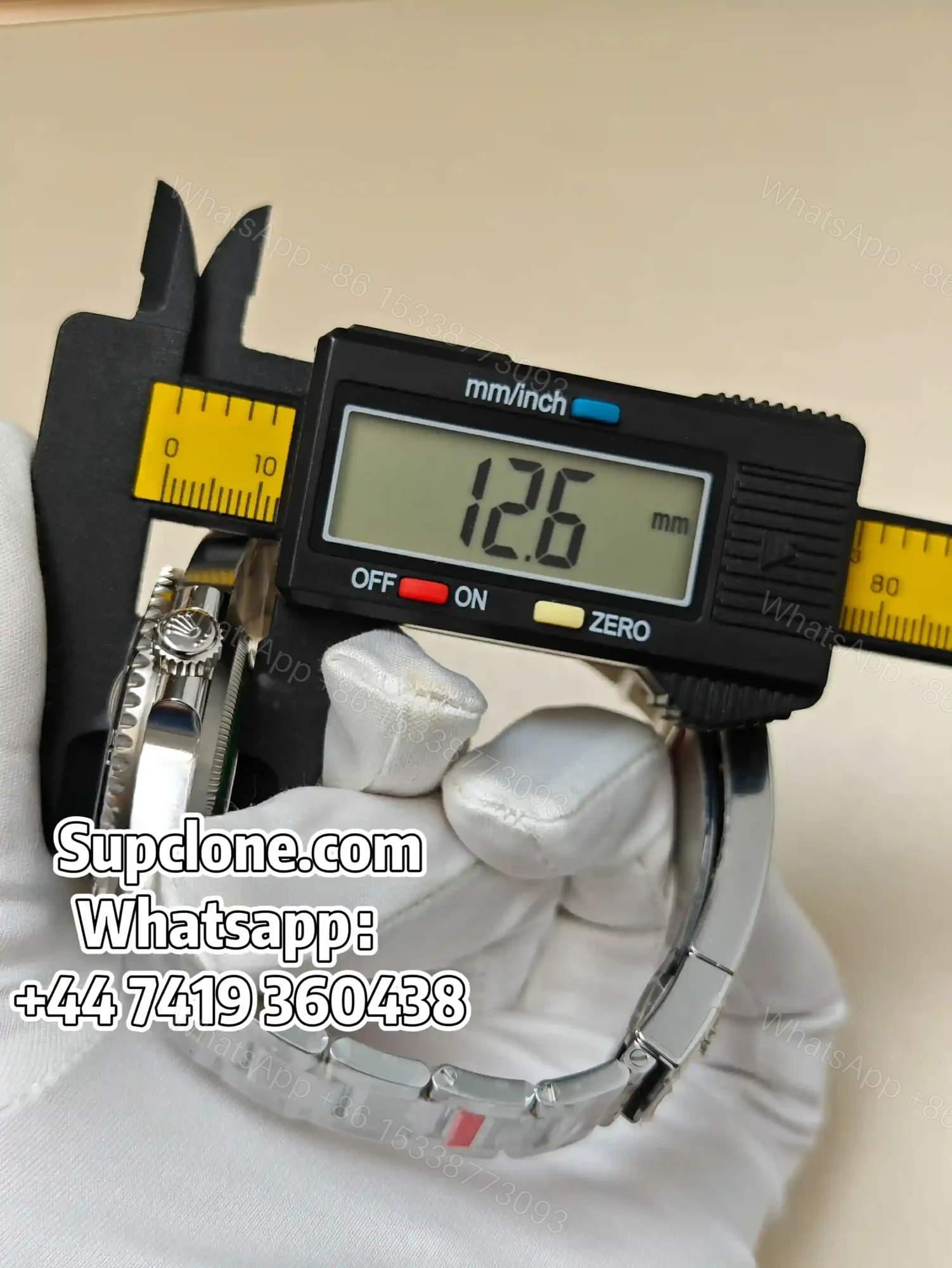 View 14 of Rolex Submariner m116610LN 1:1 Replica – Black Dial 3135 Movement 40mm Super Clone Watch