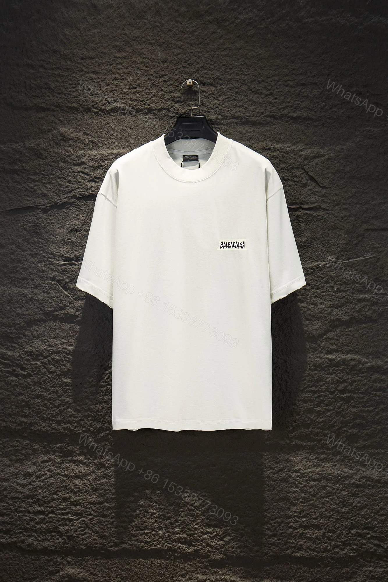 Balenciaga A貨 男款 潮流LOGO印花短袖T恤 寬鬆街頭百搭款 — view 1