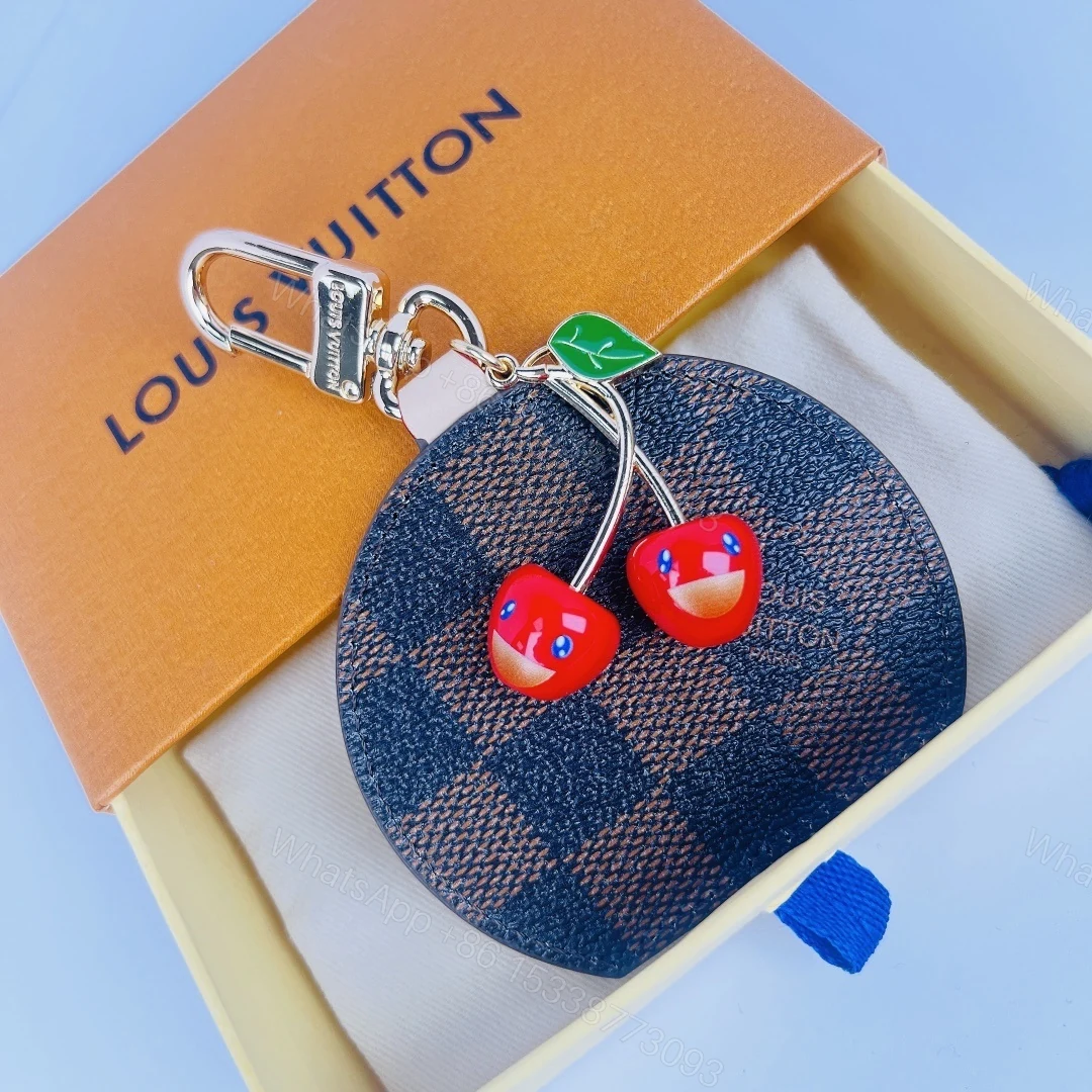 View 7 of Louis Vuitton Cerise And Blooming Flowers Bag Charms