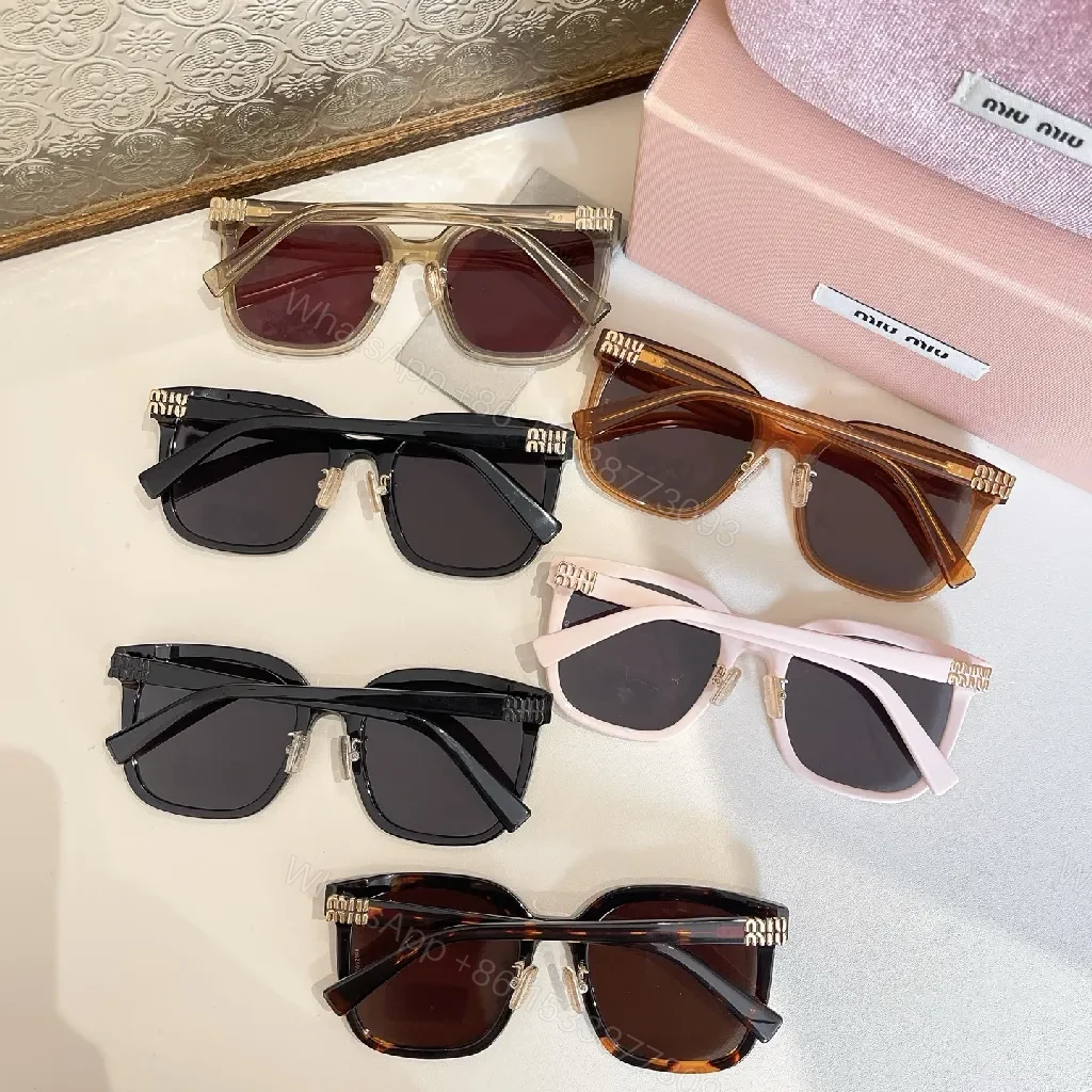 View 3 of Chic Tortoise Sunglasses â€“ Premium Acetate, UV400, Miu Miu