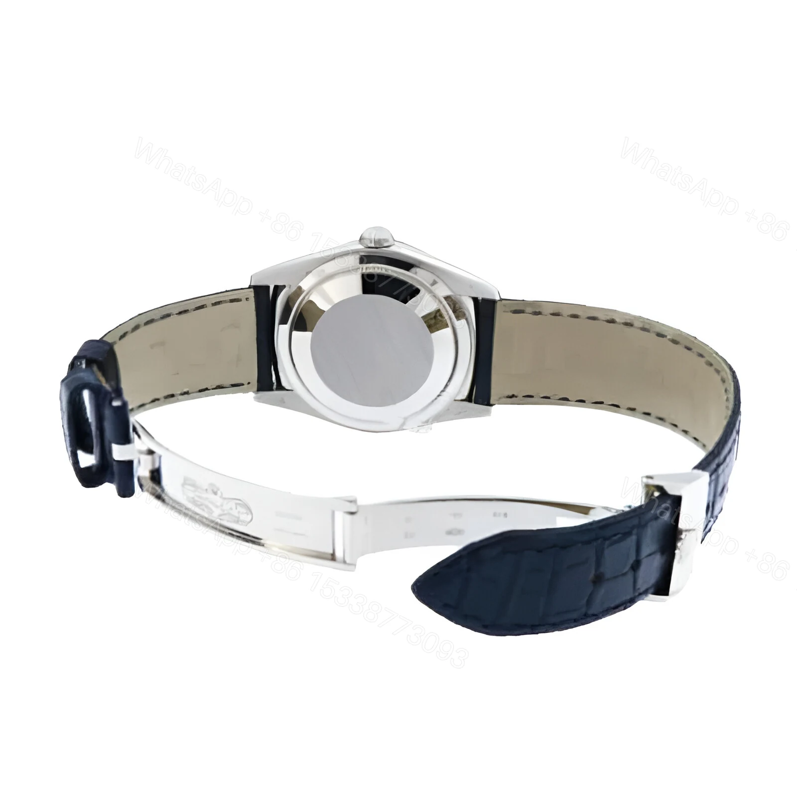 View 4 of Rolex Day-Date 118139-0004 V5 Stainless Steel Blue Dial Replica