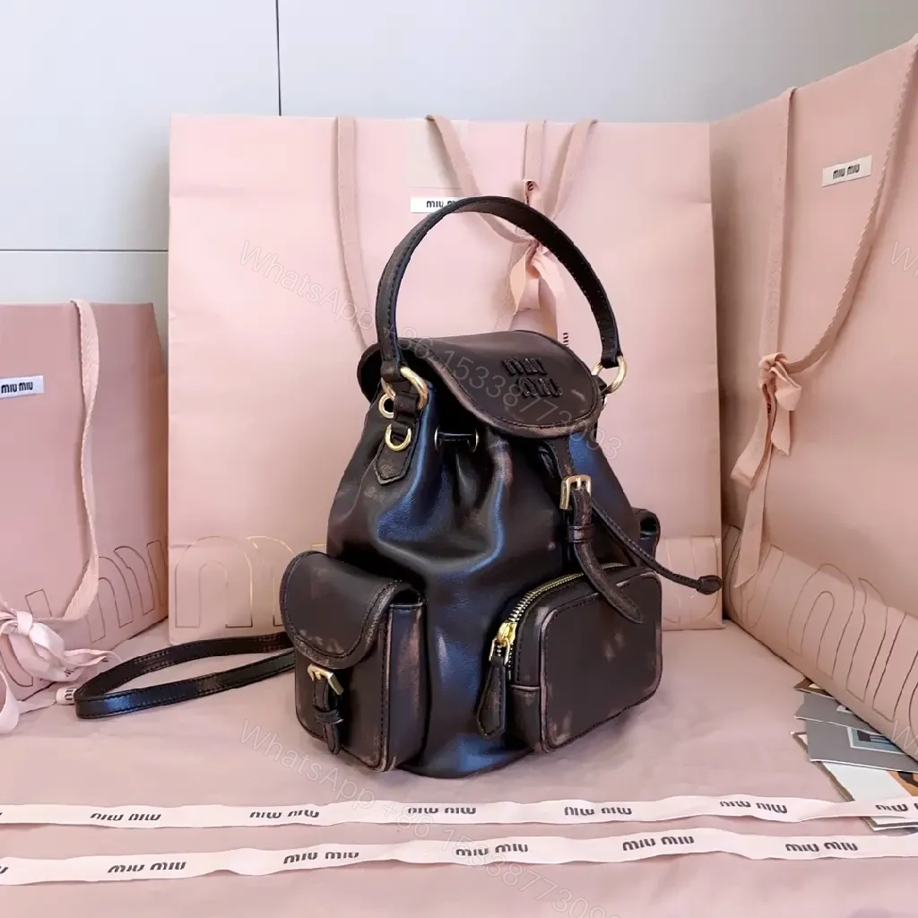 View 6 of Structured Leather Backpack: Classic Detailing, Luxe Comfort