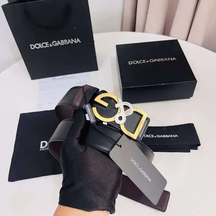 View 2 of Premium Black Leather Belt with Gold Buckle — Luxury Everyday Style
