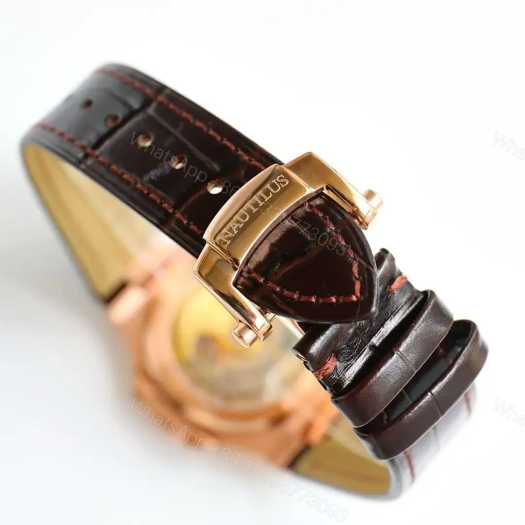View 7 of Replica Patek Philippe Nautilus 5711R Leather