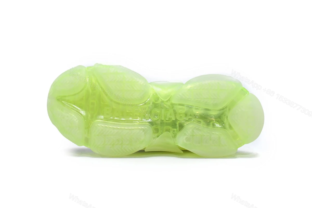 View 4 of Balenciaga Triple S White Green 544351 W0901 9010