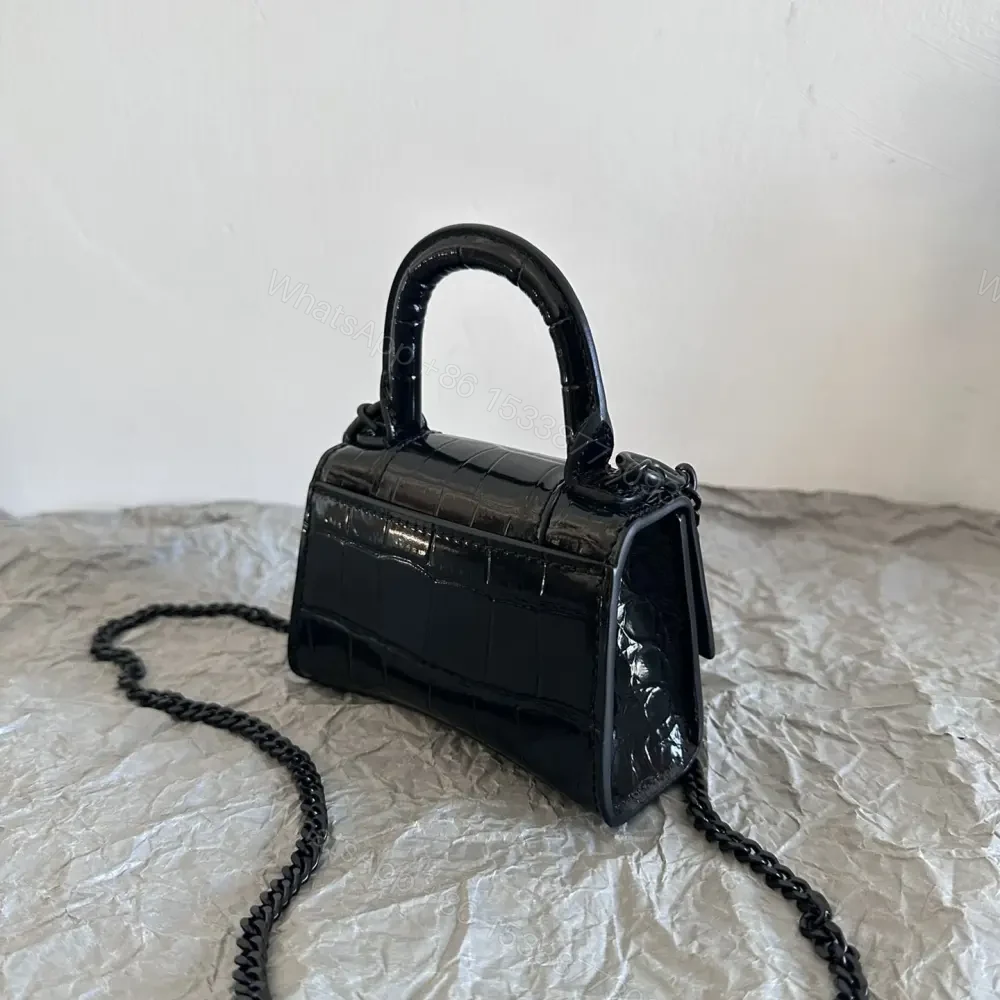 View 3 of 高仿Balenciaga*Nano系列迷你沙漏包純黑