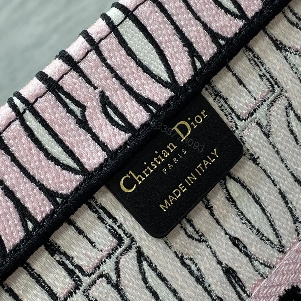 View 9 of 高仿Dior*BookTote系列M129M082購物袋Miss粉色中號免檢版