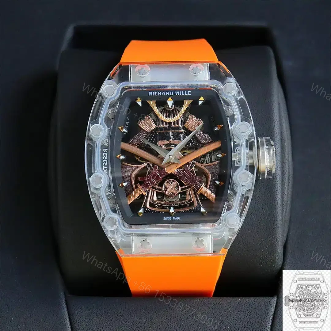 View 2 of Replica RM 047 New Samurai Armor Orange Strap
