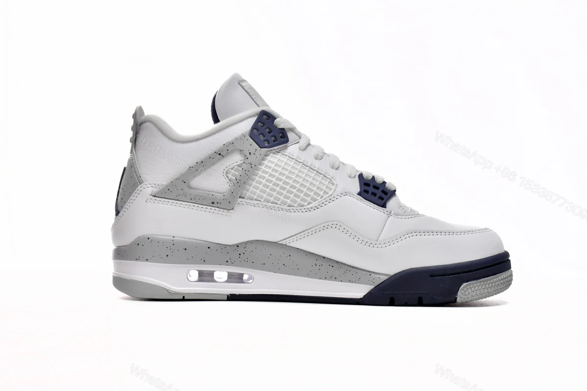 View 5 of Air Jordan 4 Retro Midnight Navy DH6927-140 (Best Quality)