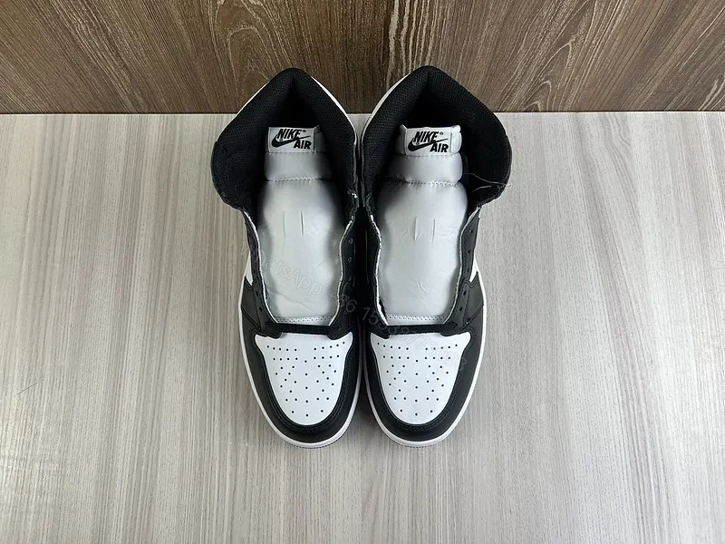 View 6 of Black & White High-Top Sneaker: Premium Comfort Court Protagonist