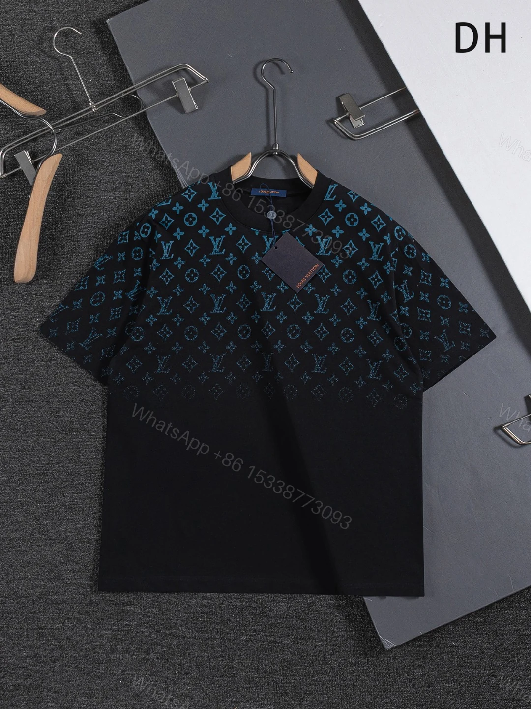 LV A貨短袖T恤男士滿版Monogram設計潮流街頭款 — view 1