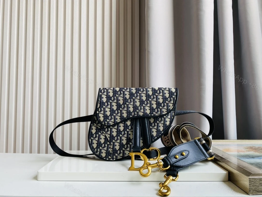 View 9 of Dior Saddle Belt Bag Oblique